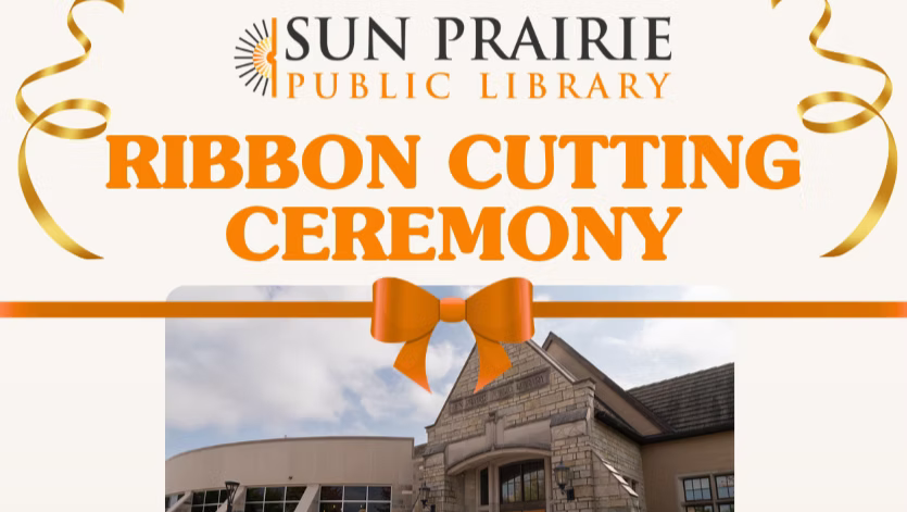 Sun Prairie Public Library to Hold Ribbon Cutting Ceremony